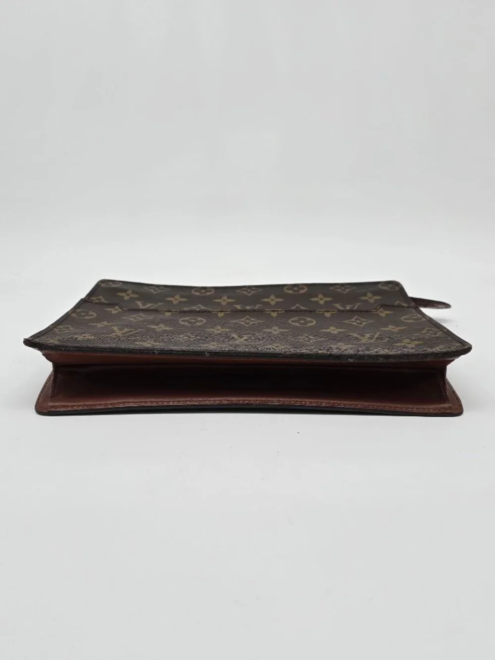 Authentic Louis Vuitton Monogram Canvas Pochette Toilette Zip Toiletry Pouch